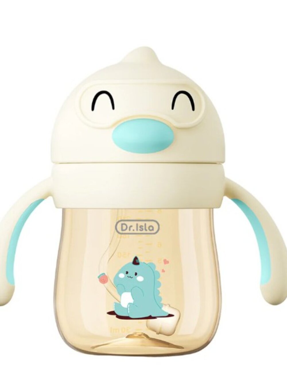 Dr.Isla PPSU Children’s Learning Drinking Cup Set - Cream & Blue